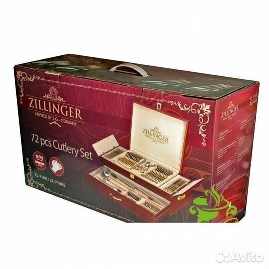 Столовые прибор zillinger 72 предмета bella