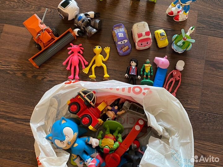 Игрушки пакетом