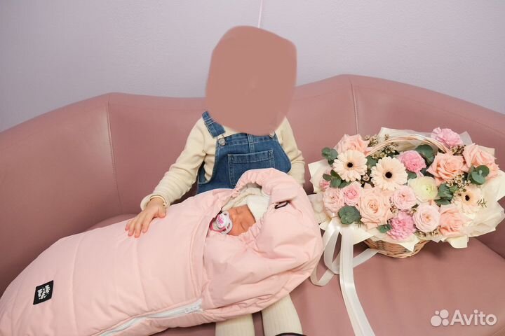 Конверт на выписку для девочки