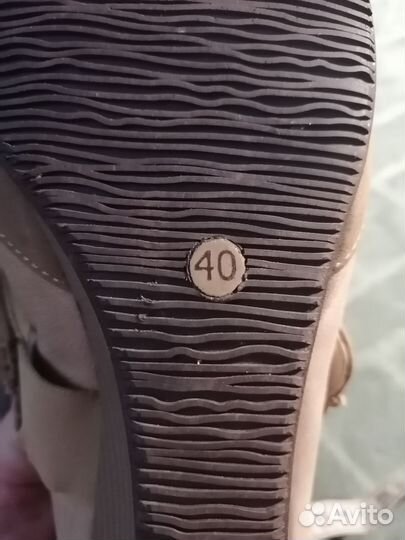 Туфли натуральная кожа