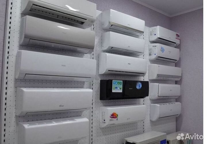 Сплит система с установкой