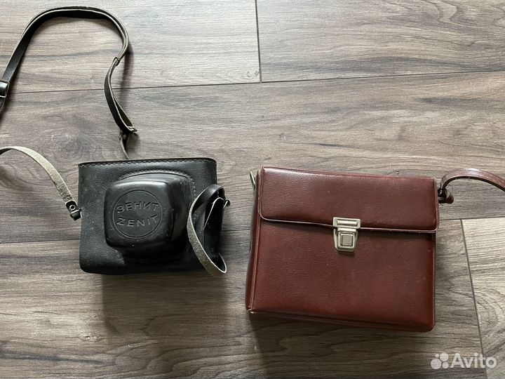 Фотоаппарат зенит ет, вспышка чайка