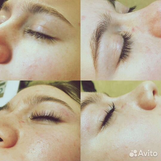 Ресницы и брови