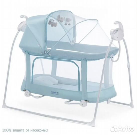 Колыбель для новорожденных 4030 auto манеж