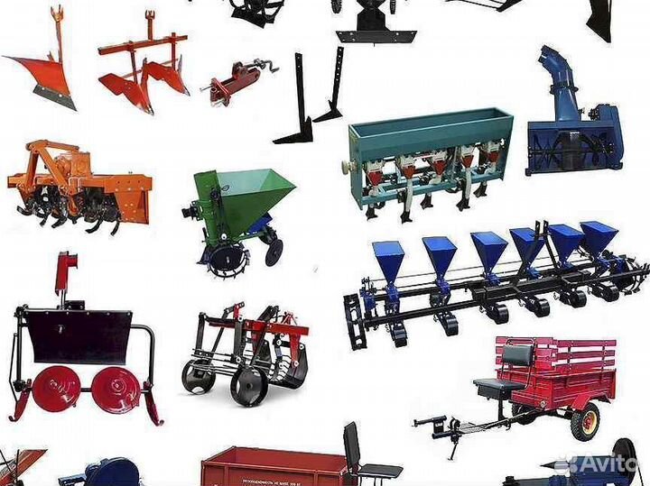 Мотоблоки навесное оборудование в наличии со склад
