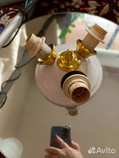 Люстра потолочная бу