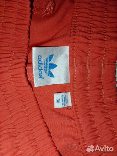 Шорты красные adidas адидас