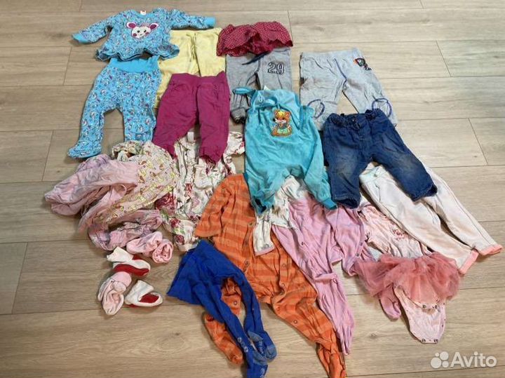 Вещи пакетами на девочку