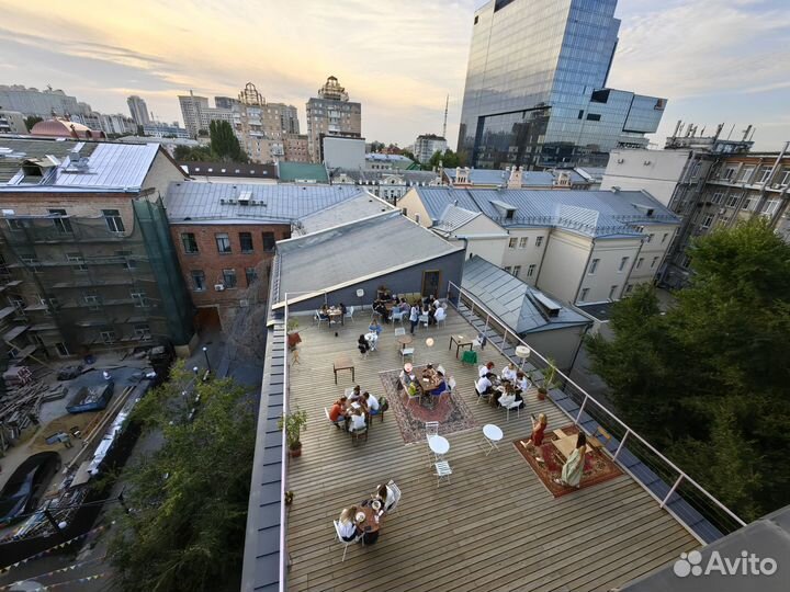 Гастро Бар с Верандой зима-лето на крыше дома