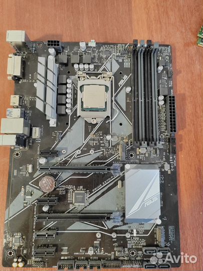 Материнская плата с процессором i5 8600k+z370p