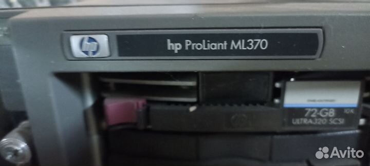 Сервер HP proliant ML370 g4 2шт