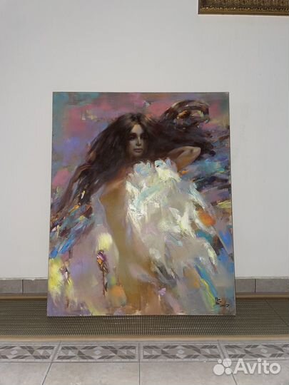 Картина холст масло Цукахин В. Оригинал