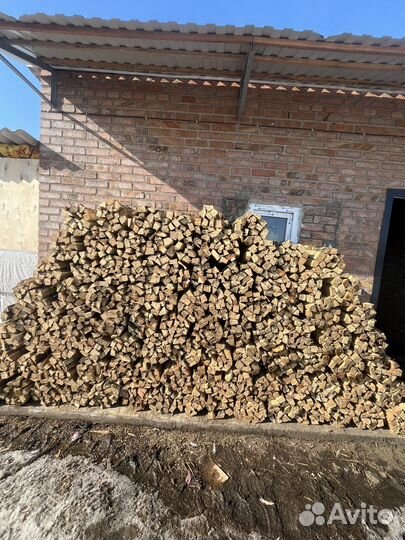 Дрова колотые вязанки