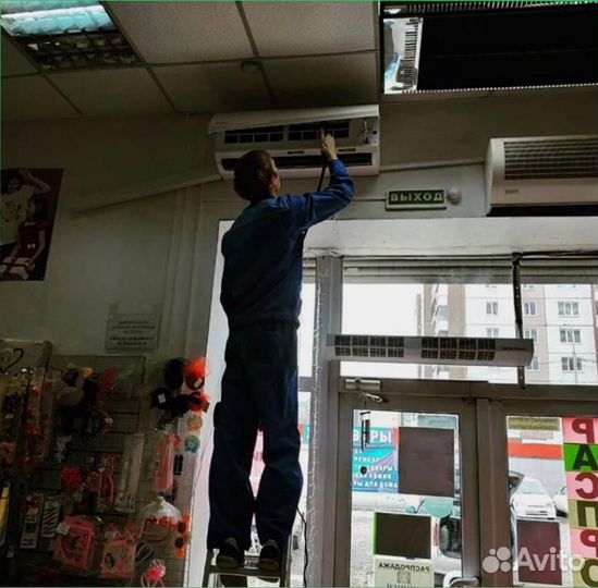 Чистка сплит систем, ремонт сплит систем заправка