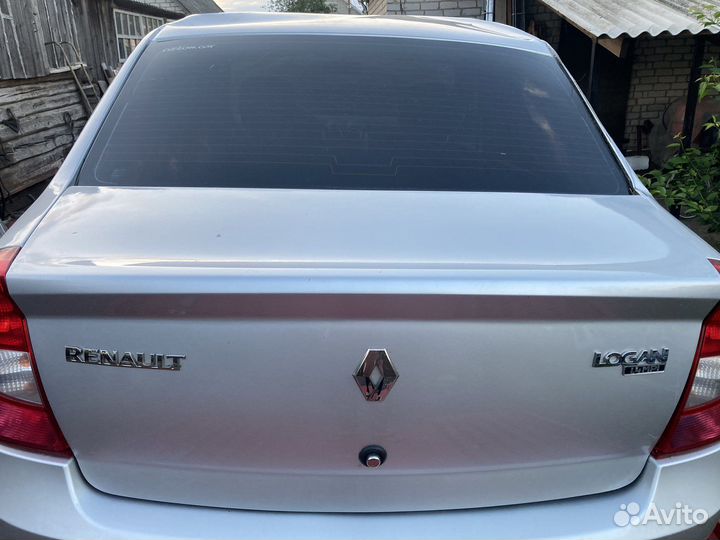 Крышка багажника renault logan фаза 2