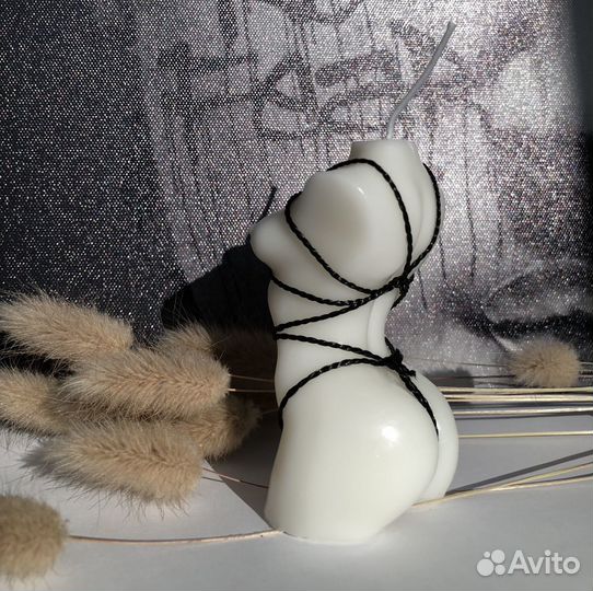 Свечи интерьерные - Женское тело