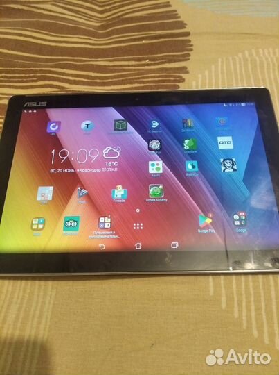 Планшет asus zenpad 10