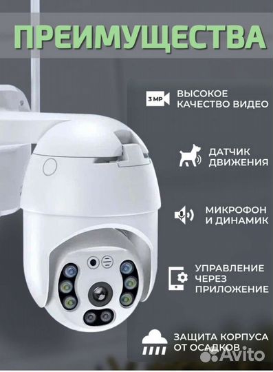 Камера видеонаблюдения wifi