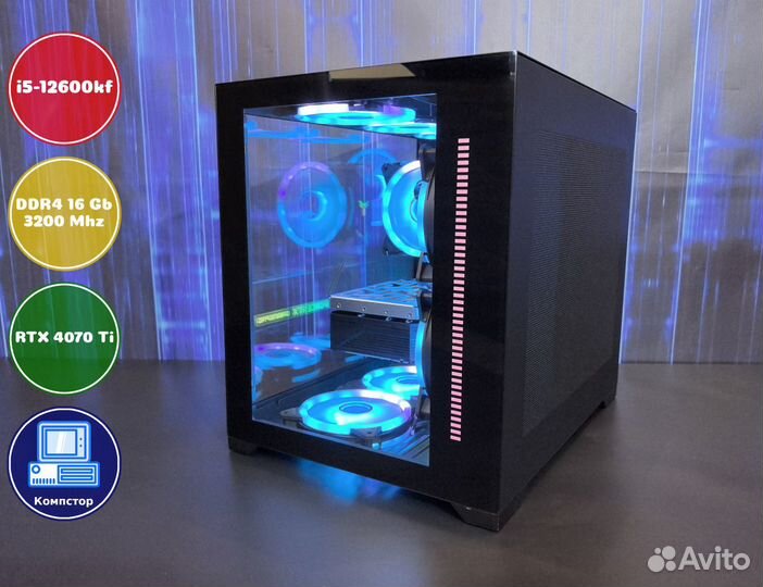 Мощный пк 2024 i5-RTX4070Ti-16DDR4-KWA51407893-B760