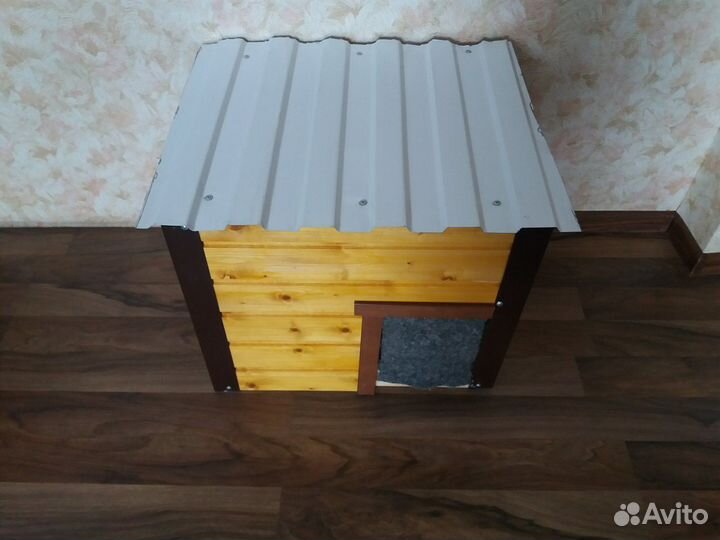 Домик для кошки. Уличный утепленный