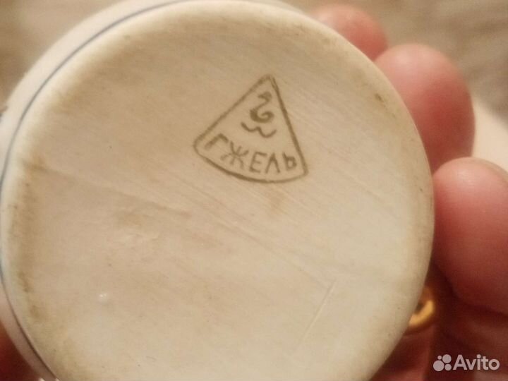 Чайник маленький старая Гжель