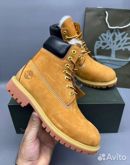 Ботинки Timberland кожа /40-45