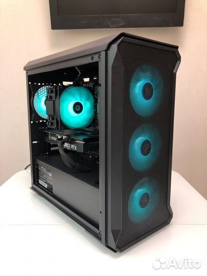 Игровой компьютер Ryzen 5 3600 / RTX 3050 8GB/16GB