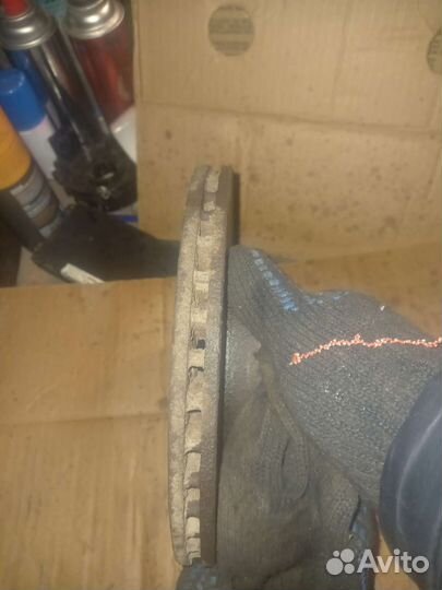 Диск тормозной венилируемый Renault Symbol