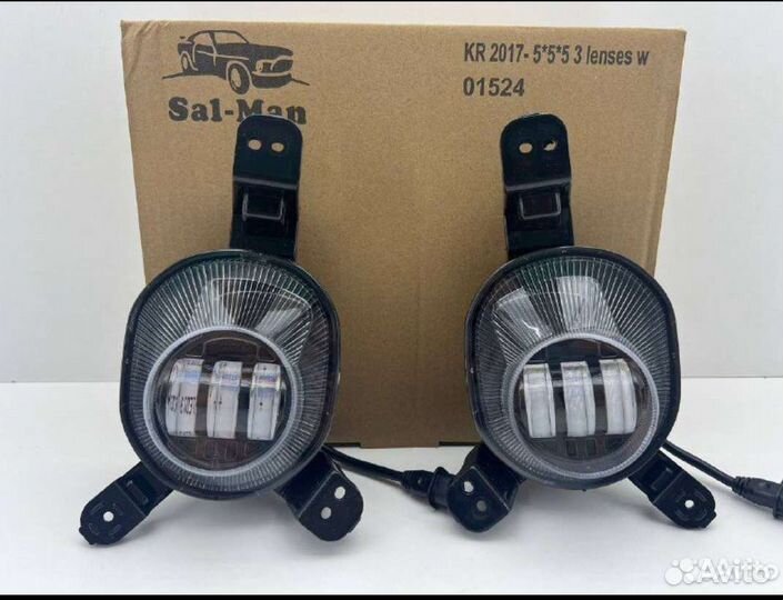Противотуманные фары Sal Man кия Рио 2017-2020год