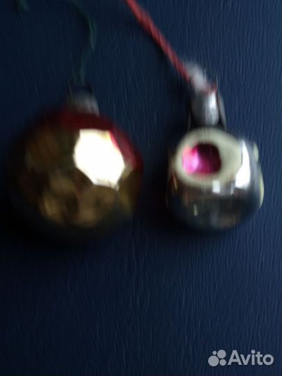 Елочные игрушки СССР одним лотом