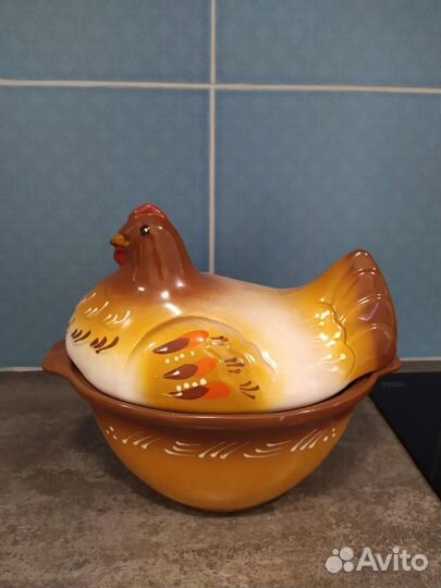 Горшок керамический для духовки