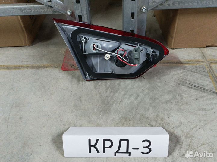 Фонарь правый внутренний Ford Focus 3 2011