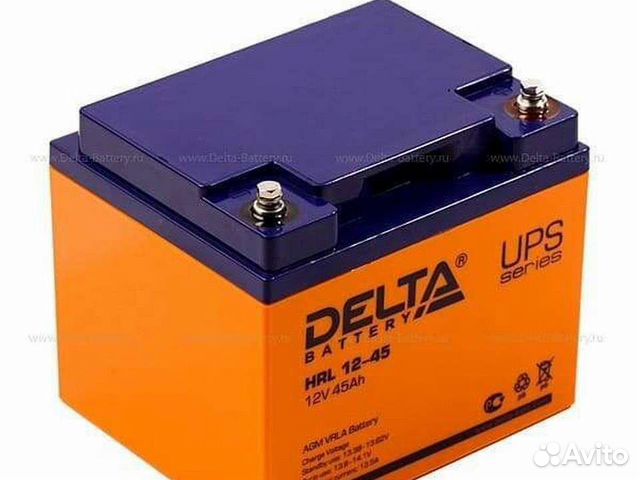 Аккумуляторная батарея Delta HRL 12-45
