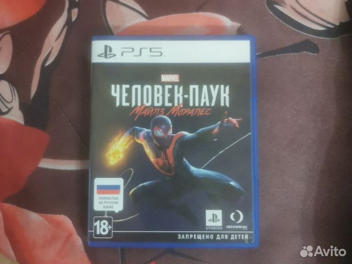Человек паук Майлз моралес ps5