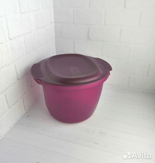 Новая кастрюля для свч 3 л Паста-Браво тапервер