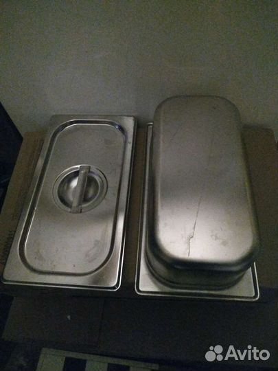 Гастроемкости из нержавейки С крышкой