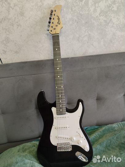 Электрогитара rocket st 01 bk