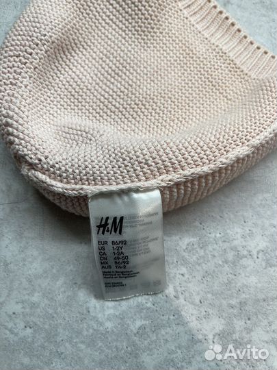 Шапка на девочку H&m 86/92