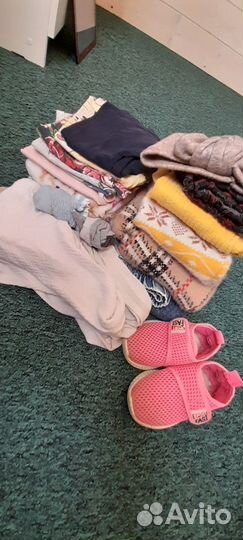 Вещи на девочку пакетом 104