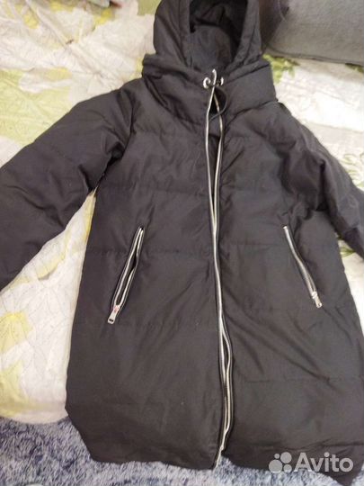 Пальто пуховик zara