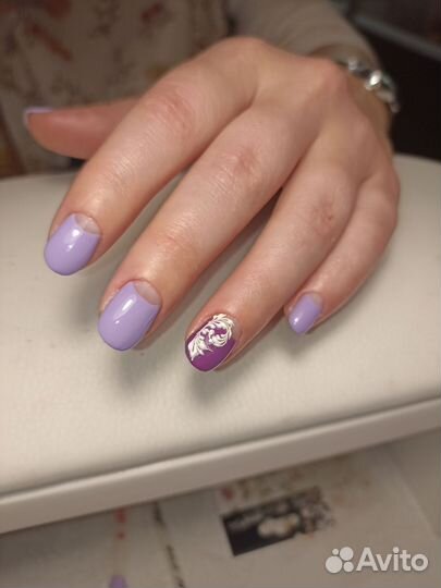 Гель-лак, наращивание ногтей, педикюр