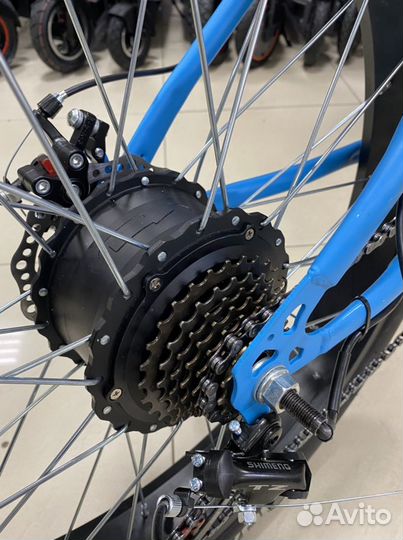 Электровелосипед электрофэтбайк