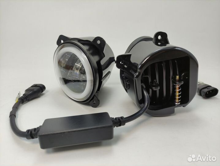 Фары птф LED Гранта Калина Ларгус 70W DRL