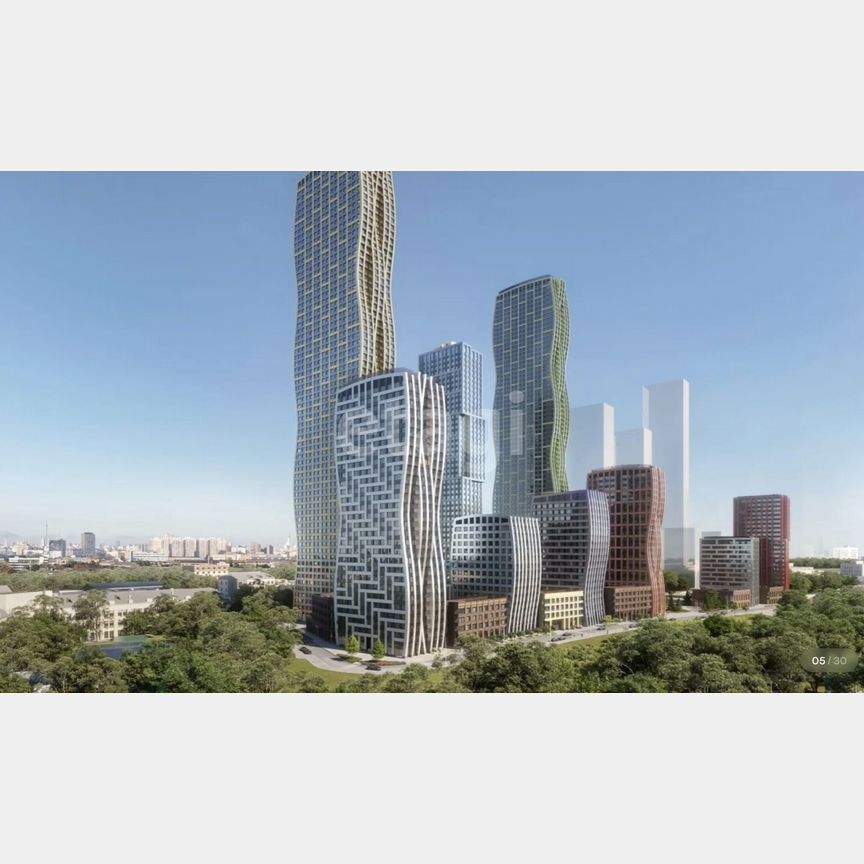 1-к. квартира, 38,4 м², 48/68 эт.