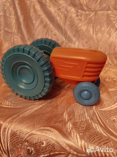 Игрушка СССР Трактор Дутыш Харьков Редкий Винтаж