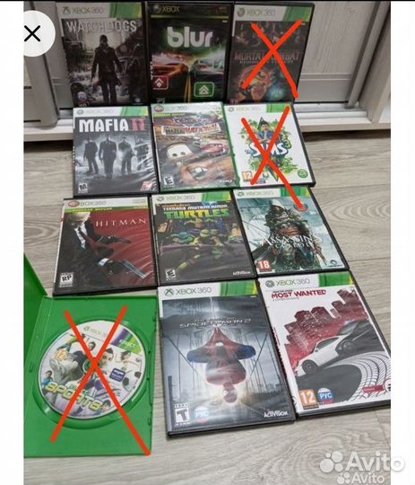 Диски на xbox 360