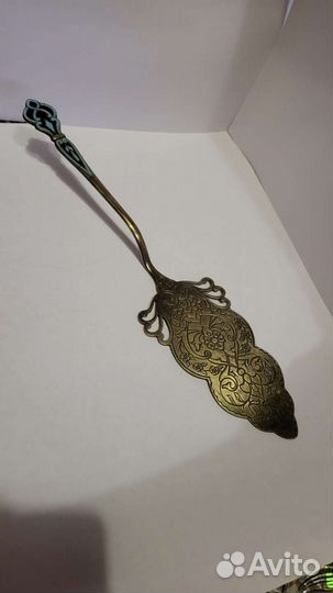 Лопатка для торта винтаж серебро