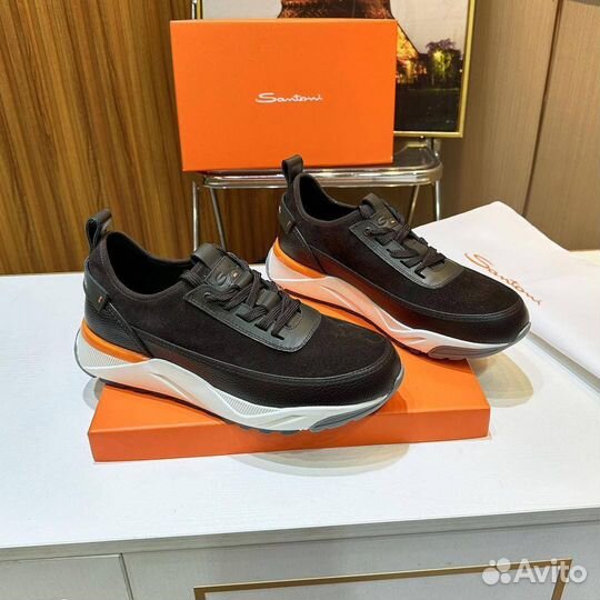 Обувь Santoni для деловых мужчин