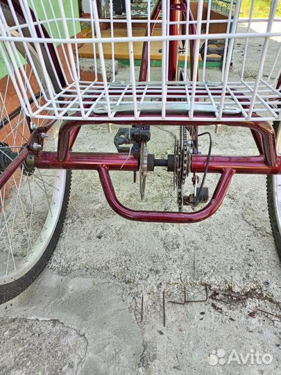 Дорожный трехколесный велосипед для взрослых