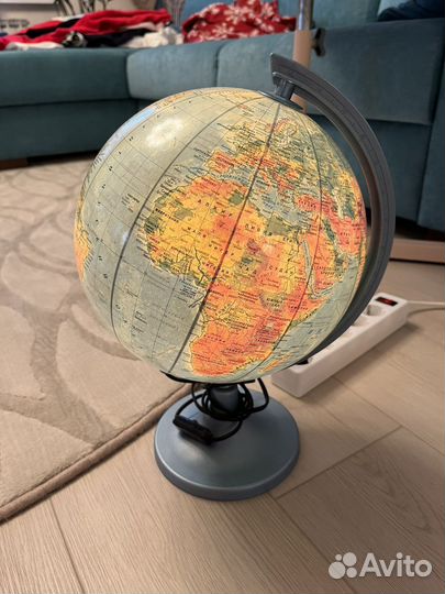 Глобус с подсветкой